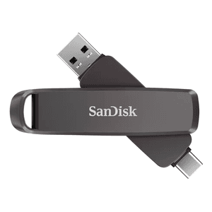 SanDisk SDDDE1-2T00-G46 unidad flash USB 2 TB USB Type-A / USB Type-C 3.2 Gen 2 (3.1 Gen 2) Negro