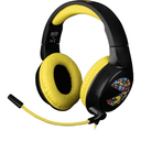 Konix PacMan Auriculares Alámbrico Diadema Juego USB tipo A Negro, Amarillo
