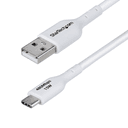 StarTech.com Cable Cargador USB-A a USB-C de 3m - Cable Adaptador USB-A a USB Tipo C - 3A - Cable de Carga y Sincronización - US