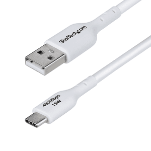 StarTech.com Cable Cargador USB-A a USB-C de 3m - Cable Adaptador USB-A a USB Tipo C - 3A - Cable de Carga y Sincronización - US