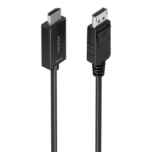 AISENS Cable conversor DisplayPort a HDMI 4K@60Hz, DP/M-HDMI/M, Negro, 2.0m