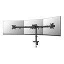 Neomounts DS60-600BL3 Brazo de monitor 10-27" - Quick-fix - Tope-a-180°