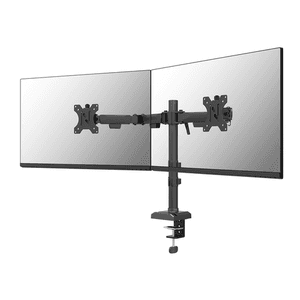 Neomounts DS60-600BL2 Brazo de monitor 10-32" - Quick-fix - Tope-a-180°