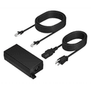 HP Poly PoE++ 65W 2.5G Adapter with 3.66m CAT6A Cable and Power Cord Negro