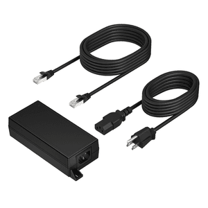 HP Poly PoE++ 65W 2.5G Adapter with 3.66m CAT6A Cable and Power Cord Negro