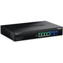 Trendnet TPE-BG5062 switch No administrado 2.5G Ethernet (100/1000/2500) Energía sobre Ethernet (PoE) Negro