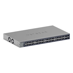 NETGEAR GS752TX Gestionado Gigabit Ethernet (10/100/1000) 1U Gris