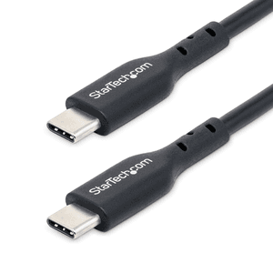 StarTech.com Cable de Carga USB-C de 4m - Cable Cargador USB Tipo C - Cable Cargador USB-C para Portátil - Recubrimiento de TPE 
