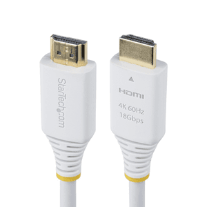 StarTech.com HDMI2-CABLE-4K60-6FW cable HDMI 1,8 m HDMI tipo A (Estándar) Blanco