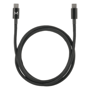 Mobilis 001389 cable USB USB 2.0 1 m USB C 0,48 Gbit/s 100 W Negro