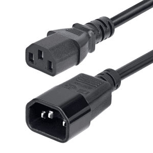 StarTech.com Cable de Extensión de Alimentación C14 a C13 4,5m - Cable de Alimentación C14 a C13 para PDU - Cable Alargador de A