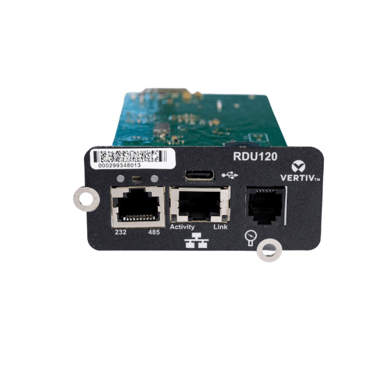 Vertiv Liebert IntelliSlot RDU120 Interno Ethernet 1000 Mbit/s