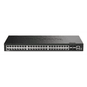 D-Link DGS-1530-52/E switch Gestionado L2 Gigabit Ethernet (10/100/1000) Negro