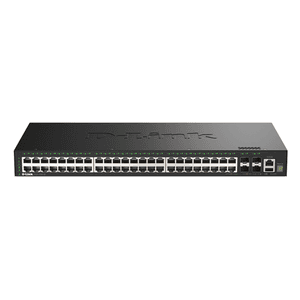 D-Link DGS-1530-52/E switch Gestionado L2 Gigabit Ethernet (10/100/1000) Negro