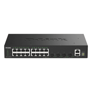 D-Link DGS-1530-20/E switch Gestionado L2 Gigabit Ethernet (10/100/1000) Negro
