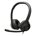 Logitech Auriculares con Cable H390 para PC/Portátil, Auriculares Estéreo con Micrófono con Supresión de Ruido, USB-C, Controles