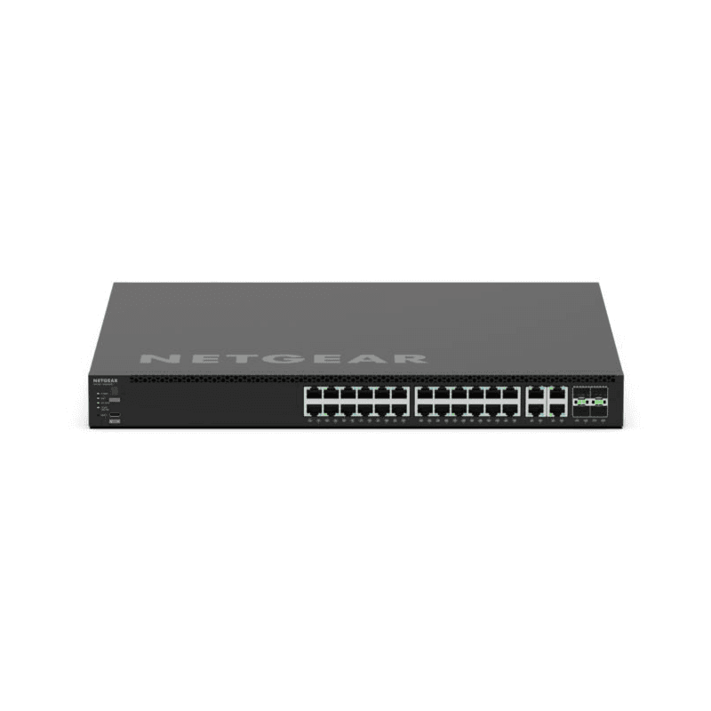 NETGEAR MSM4332 Gestionado L3 Energía sobre Ethernet (PoE) 1U Negro