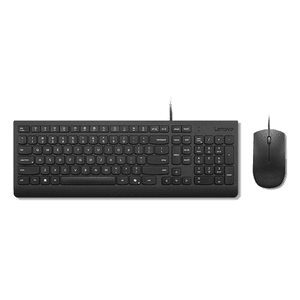 Lenovo Essential Wired Combo (ES 172) teclado Ratón incluido Universal USB Español Negro