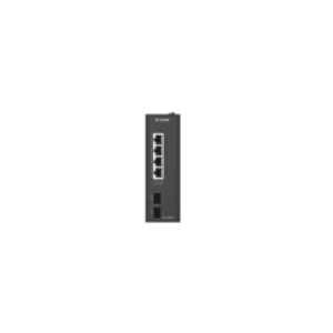 D-Link DIS-100G-06 switch No administrado L2 Gigabit Ethernet (10/100/1000) DIN rail Negro