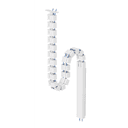 Neomounts ADS06-133WH Organizador vertebral de cables - fijación con tornillos - universal