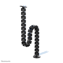 Neomounts ADS06-130BL Organizador vertebral de cables - fijación con tornillos - universal