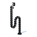 Neomounts ADS06-131BL Organizador vertebral de cables - montaje de abrazadera - universal