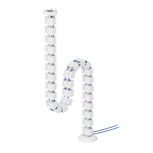 Neomounts ADS06-132WH Organizador vertebral de cables - fijación magnética - universal