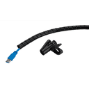Neomounts ADS06-140BL Organizador para cables - para 1-3 cables - universal