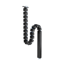Neomounts ADS06-133BL Organizador vertebral de cables - fijación con tornillos - universal
