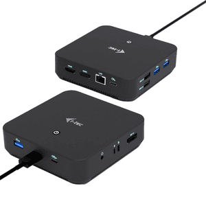 i-tec USB-C DP Dual HDMI Docking Station with Power Delivery 100 W