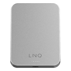 LINQ LQWP052 batería externa 5000 mAh Cargador inalámbrico Plata