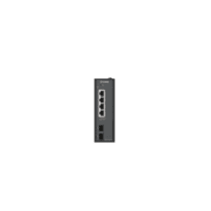 D-Link DIS-210G-06 switch Gestionado L2/L3 Gigabit Ethernet (10/100/1000) DIN rail Negro