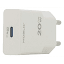 Mobilis 020025 cargador de dispositivo móvil Universal Blanco Corriente alterna Carga rápida Interior