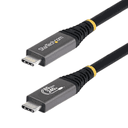 StarTech.com Cable USB4 50cm - Cable USB-C Certificado USB-IF - 80Gbps - Cable USB Tipo C - PD de 240W - 8K120/4K240 - DP 2.1 - 