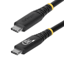 StarTech.com Cable USB4 2m - Cable USB-C Certificado USB-IF - 20Gbps - PD 240W EPR - 4K120 - DP 1.4 - Cable USB Tipo C - Recubri