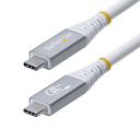 StarTech.com Cable USB4 3m - Cable USB-C Certificado USB-IF - 20Gbps - PD 240W EPR - 4K120 - DP 1.4 - Cable USB Tipo C - Recubri