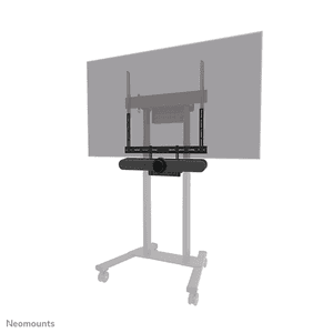 Neomounts AV60-500BL Kit compuesto por barra de videoconferencia y soporte para ordenador portátil 43-110" - VESA - máx 8 kg - u
