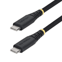 StarTech.com Cable de Carga USB-C Trenzado de TPE y Nailon de 30cm - Cable Cargador USB Tipo C - - Cable Cargador para Portátil