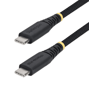 StarTech.com Cable de Carga USB-C Trenzado de 1m - Cable Cargador USB Tipo C para Portátil - Cable Resistente para Carga de Disp