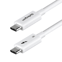 StarTech.com Cable Thunderbolt 5 Certificado de 50cm - 80Gbps/120Gbps - 8K60Hz - PD 240W - Cable Thunderbolt Certificado - Compa