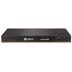 Vertiv Avocent AV 3216 interruptor KVM Montaje en rack Negro