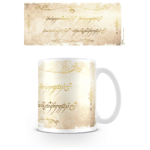 PYRAMID The Lord Of The Rings (Ring Inscription) tazón Multicolor, Blanco Universal 1 pieza(s)