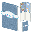 Cuaderno peluche A5 Cinnamoroll Hello Kitty