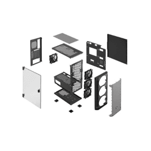 Savio SHADOW X2 carcasa de ordenador Midi Tower Negro