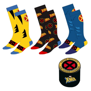 Set 3 pares calcetines X-Men Marvel adulto surtido