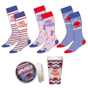 Set 3 pares calcetines Emily en Paris adulto surtido
