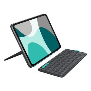Logitech Flip Folio QWERTY Español Bluetooth Grafito