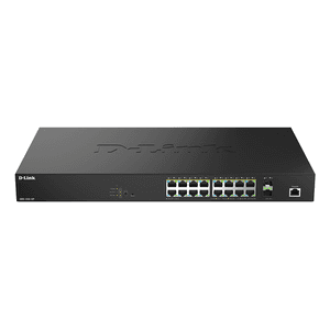 D-Link DMS-1250-18P/E switch Gestionado L2 2.5G Ethernet (100/1000/2500) Energía sobre Ethernet (PoE) Negro