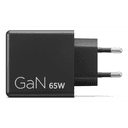 Lenovo 40AW065BEU adaptador e inversor de corriente Interior / exterior 65 W Negro