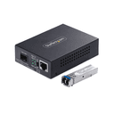 StarTech.com MCM1110SMLC20 convertidor de medio 2000 Mbit/s 1310 nm Monomodo Negro